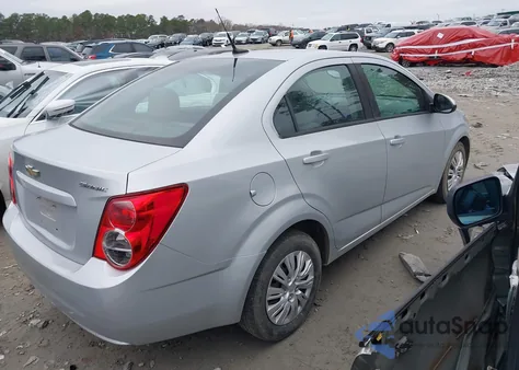 2013 Chevrolet Sonic Ls Auto z USA, uszkodzony, nr VIN 1G1JA5SH7D4221376